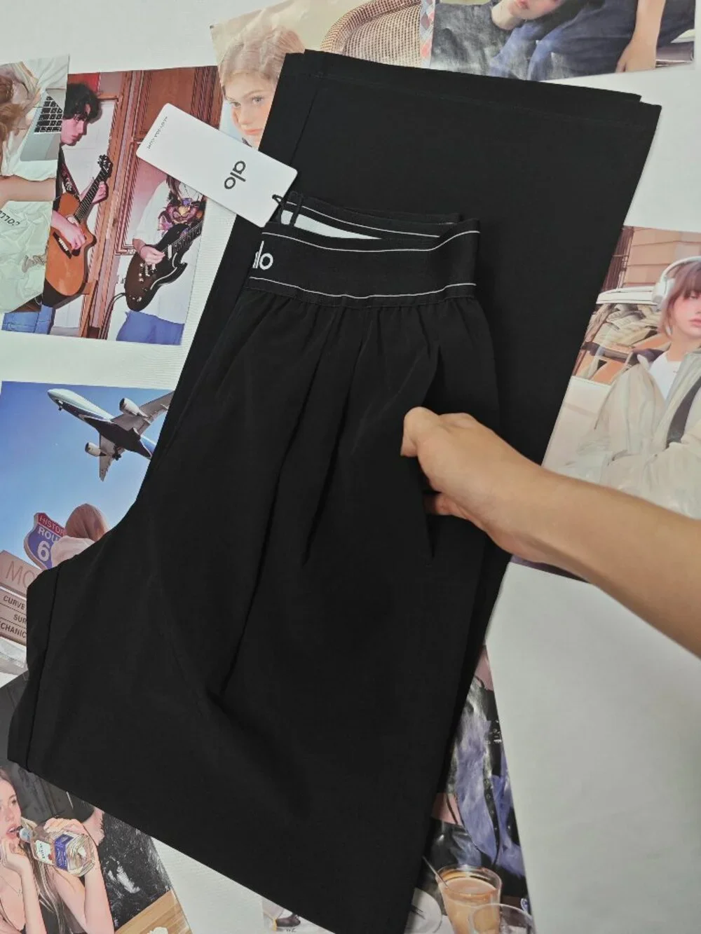ALO Yoga (Regular) Suit Up Trouser Black NWT🔥Daily/Office/Travel ✈️